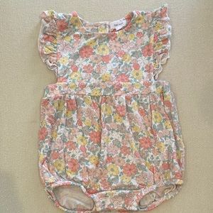 Angel Dear Floral Bubble Romper
